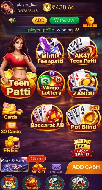 PKR Slots game